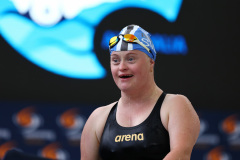 during the 2024 CITI PARA SWIMMING WORLD SERIES AUSTRALIA at the MELBOURNE SPORTS AND AQUATIC CENTRE in Melbourne, Friday, February 23, 2024. (Con Chronis/SwimAus)