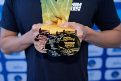 during Day 2 of the 2025 Para Swimming World Series Australia & Victorian Open LC Championships at MSAC Melbourne Australia on 15th February 2025. Photo by Asanka Brendon Ratnayake